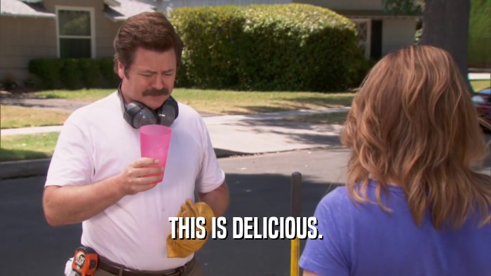 THIS IS DELICIOUS.  