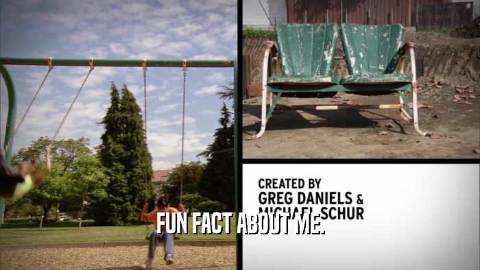 FUN FACT ABOUT ME.  