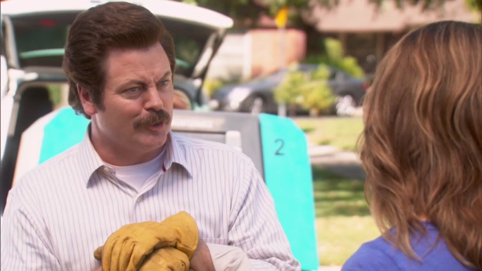OH, YOU'RE NOT EVEN FROM THE PUBLIC WORKS DEPARTMENT? 