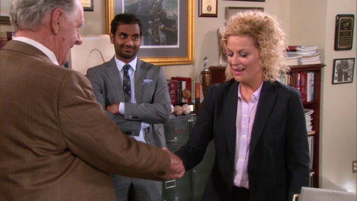 OH, THERE'S A LOT OF SALAD DRESSING ON YOUR HAND. 
