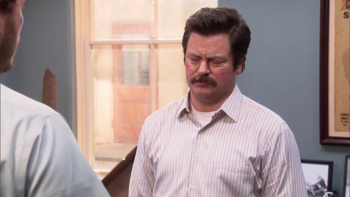 RON, MESSY IS FUN, OKAY?  