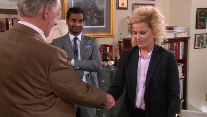OH, THERE'S A LOT OF SALAD DRESSING ON YOUR HAND. 