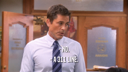 - NO. - A 311 LINE. 