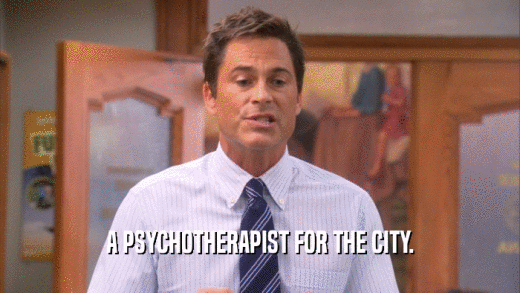 A PSYCHOTHERAPIST FOR THE CITY.  