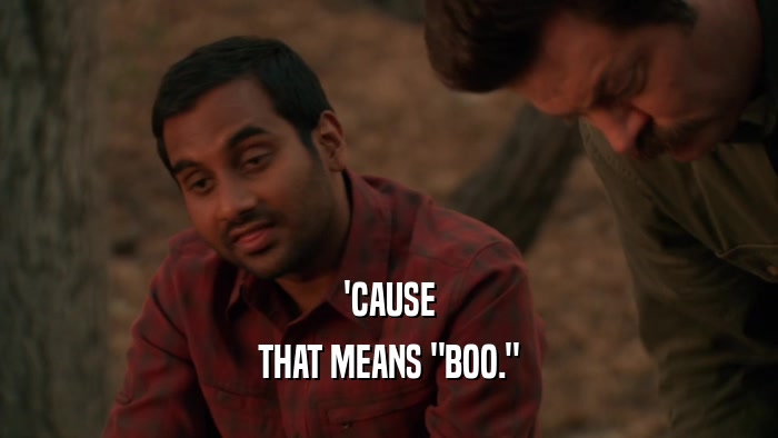 'CAUSE THAT MEANS 