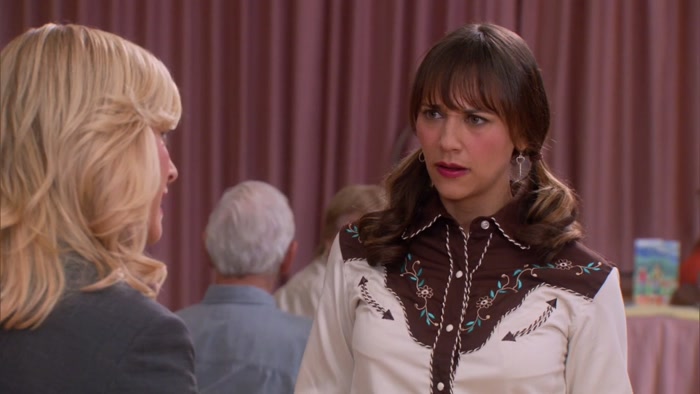 WHEN YOU DATED ANDY, YOU DRESSED IN FLANNELS. 
