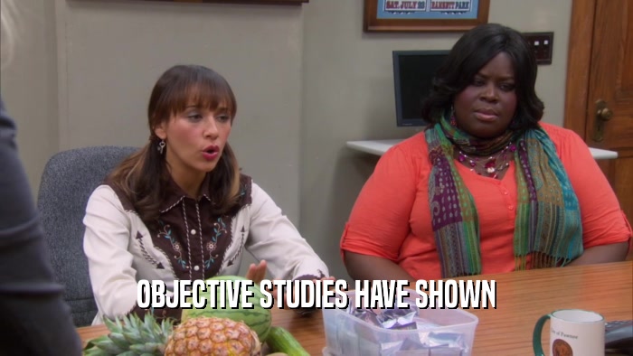 OBJECTIVE STUDIES HAVE SHOWN  