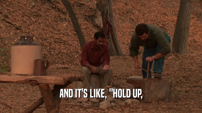 AND IT'S LIKE, 