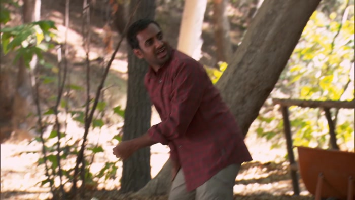 OW! I GOT STUNG BY THE WOOD! 