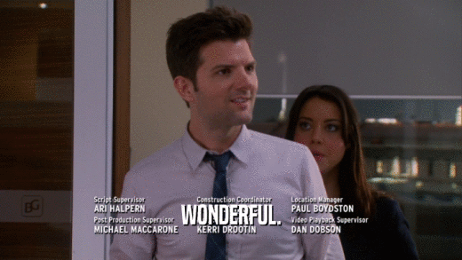 WONDERFUL.  