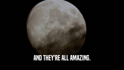AND THEY'RE ALL AMAZING.  