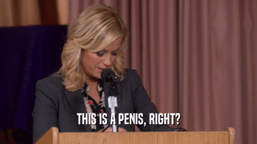 THIS IS A PENIS, RIGHT?  