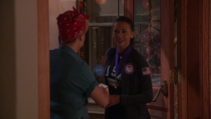 - YOU'RE THE, UH-- - THE LADY AND YOU'RE THE-- 