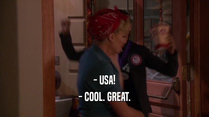 - USA! - COOL. GREAT. 
