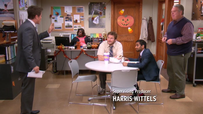 IN HONOR OF HALLOWEEN, THE CITY MANAGER'S OFFICE 