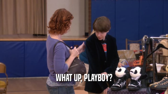 WHAT UP, PLAYBOY?  