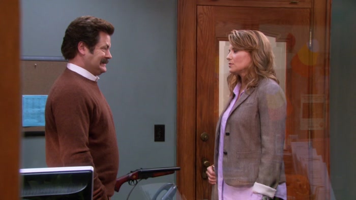 DIANE AND I HAVE BEEN SEEING A LOT OF EACH OTHER, RECENTLY. 