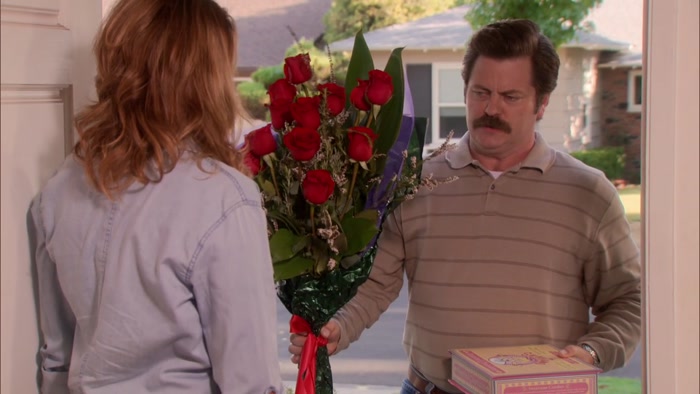 I HAVE BROUGHT YOU FLOWERS.  