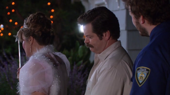 SO YOU BE NICE TO RON AND ANDY, OKAY? 