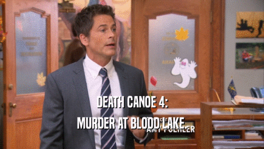 DEATH CANOE 4: MURDER AT BLOOD LAKE. 