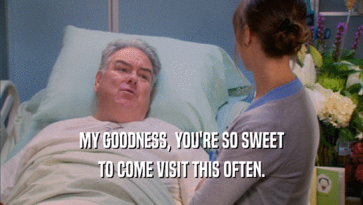 MY GOODNESS, YOU'RE SO SWEET TO COME VISIT THIS OFTEN. 