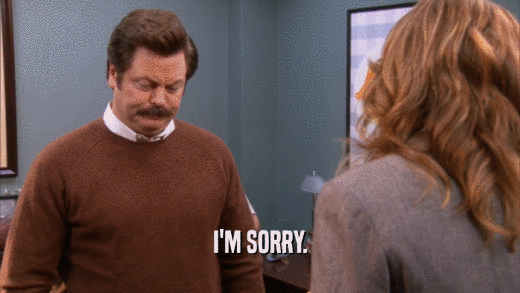 I'M SORRY.  