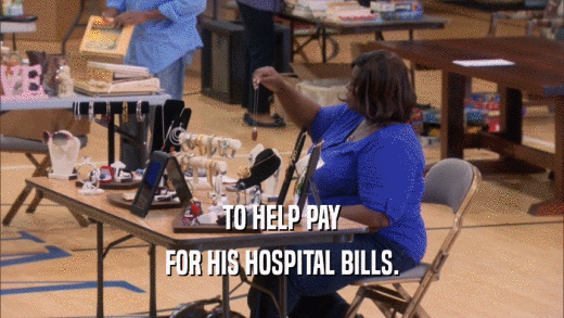 TO HELP PAY FOR HIS HOSPITAL BILLS. 