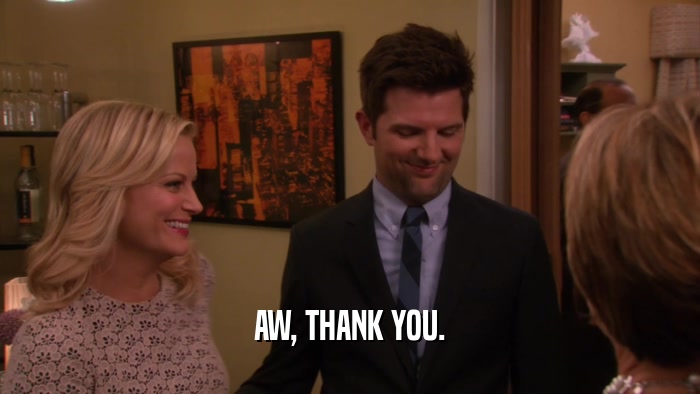 AW, THANK YOU.  