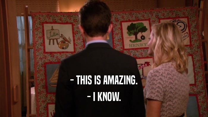 - THIS IS AMAZING. - I KNOW. 