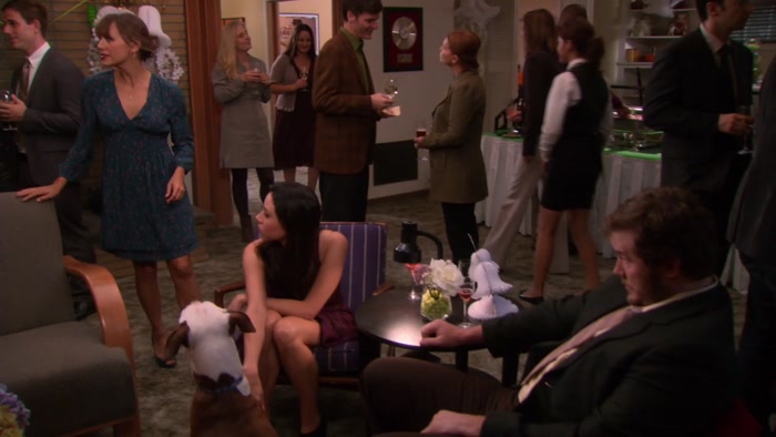 CHRIS IS IN THE BACK ROOM, AND HE'S CRYING. 