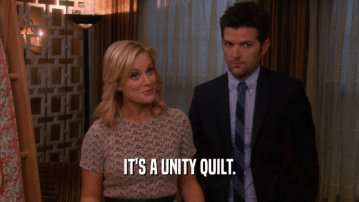 IT'S A UNITY QUILT.  