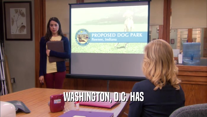 WASHINGTON, D.C. HAS  
