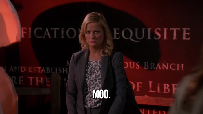 MOO.  