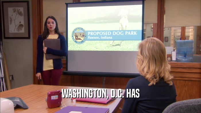 WASHINGTON, D.C. HAS  