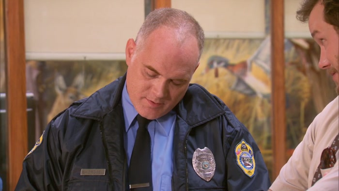 LOOK, MAN, THIS IS WHAT MOST POLICE WORK IS. 