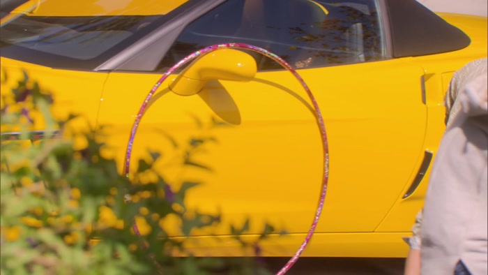 I WANT THAT HULA HOOP OFF MY 'VETTE.  