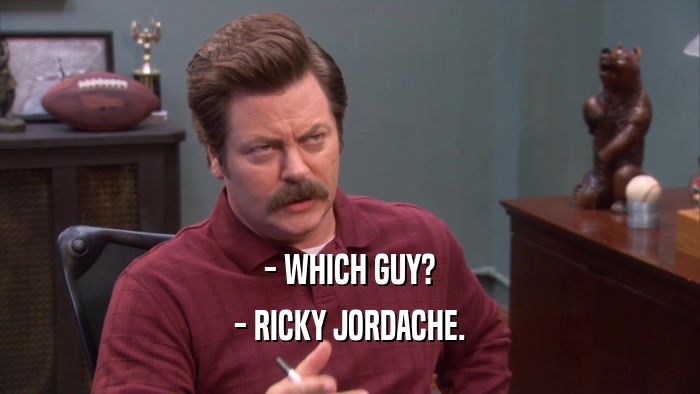 - WHICH GUY? - RICKY JORDACHE. 