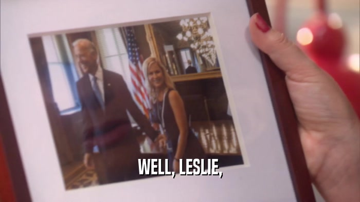 WELL, LESLIE,  