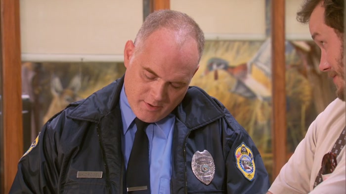 LOOK, MAN, THIS IS WHAT MOST POLICE WORK IS. 