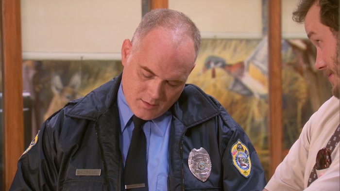 LOOK, MAN, THIS IS WHAT MOST POLICE WORK IS. 
