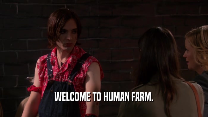 WELCOME TO HUMAN FARM.  