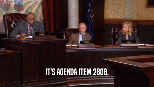 IT'S AGENDA ITEM 280B,  