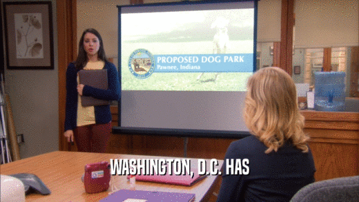 WASHINGTON, D.C. HAS  