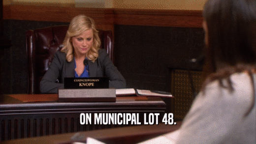 ON MUNICIPAL LOT 48.  