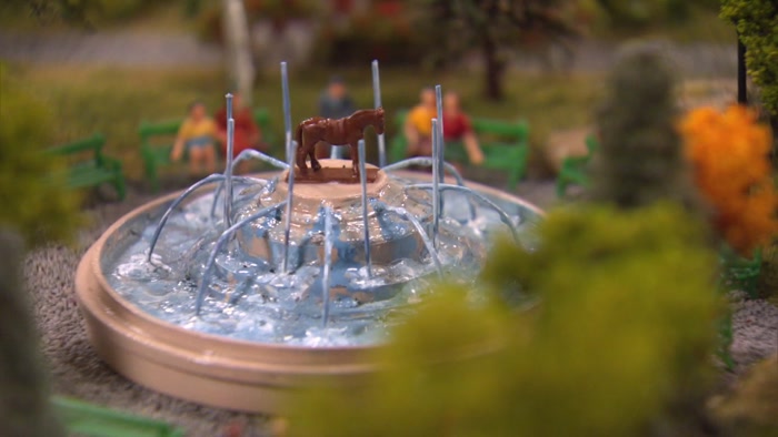 LI'L SEBASTIAN FOUNTAIN.  