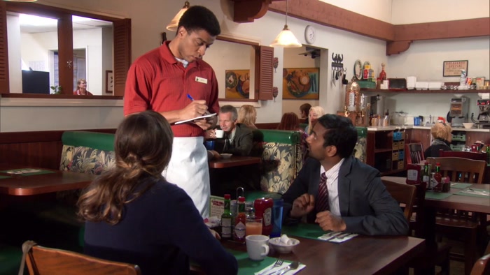I'LL HAVE THE PANCAKE BREAKFAST.  