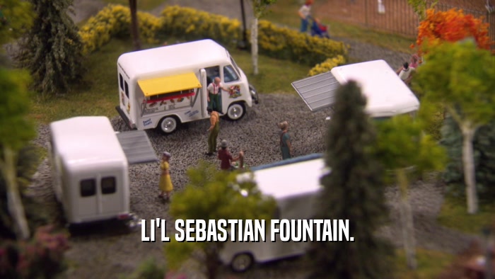 LI'L SEBASTIAN FOUNTAIN.  