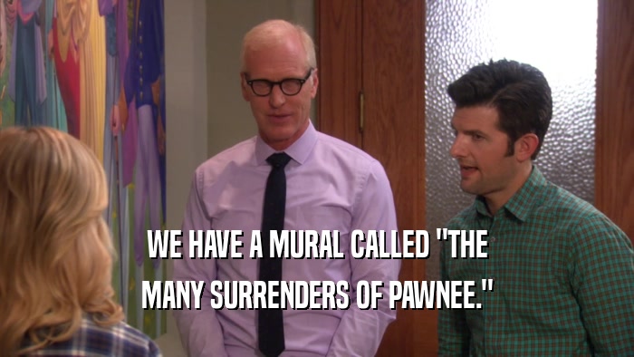 WE HAVE A MURAL CALLED 