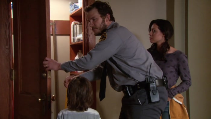 SHE'S NOT IN THERE. I'LL BET.  