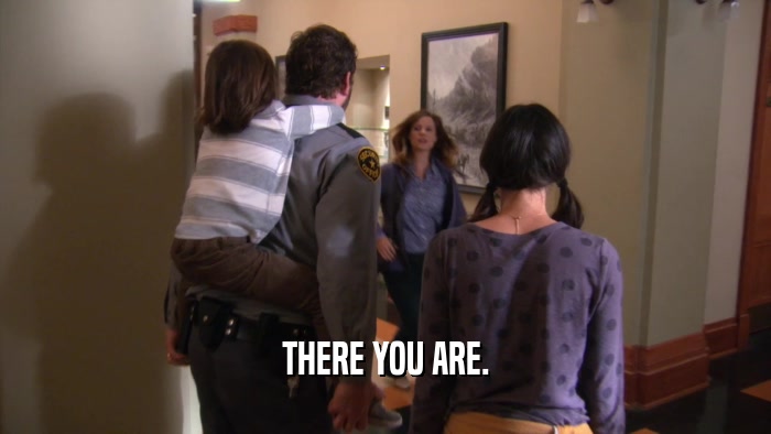 THERE YOU ARE.  